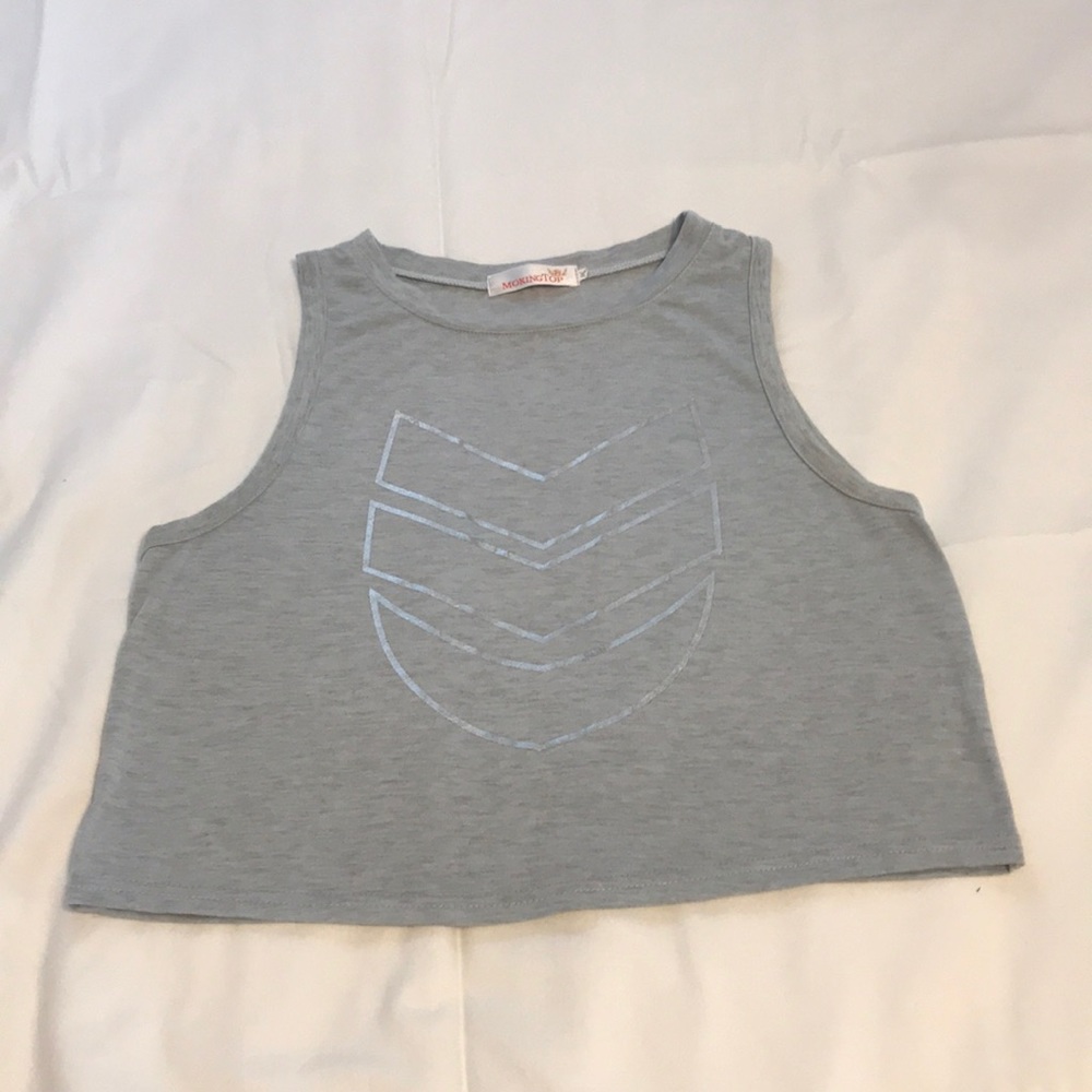 Crop top graphic T-shirt